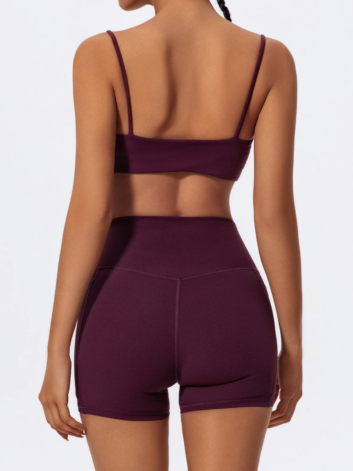 Hearuisavy Women Summer High Waist Shorts with Pockets/Quick Dry Yoga Cycling Gym Workout Sports Bottoms