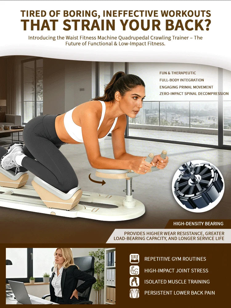 Back Stretch Trainer Home Spinal Twist Machine/for Abdominal Crunches Waist Slimming Leg Extension Workouts