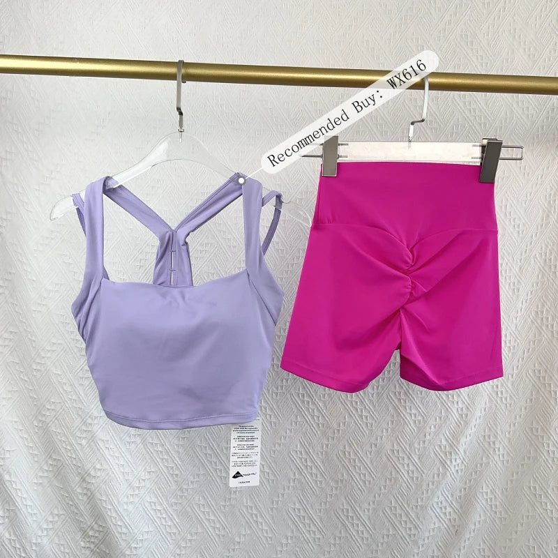Women Sports Short Yoga Legging Shorts Squat Proof High Waist/Fitness Tight Shorts Quick Drying Cycling Workout Gym Shorts