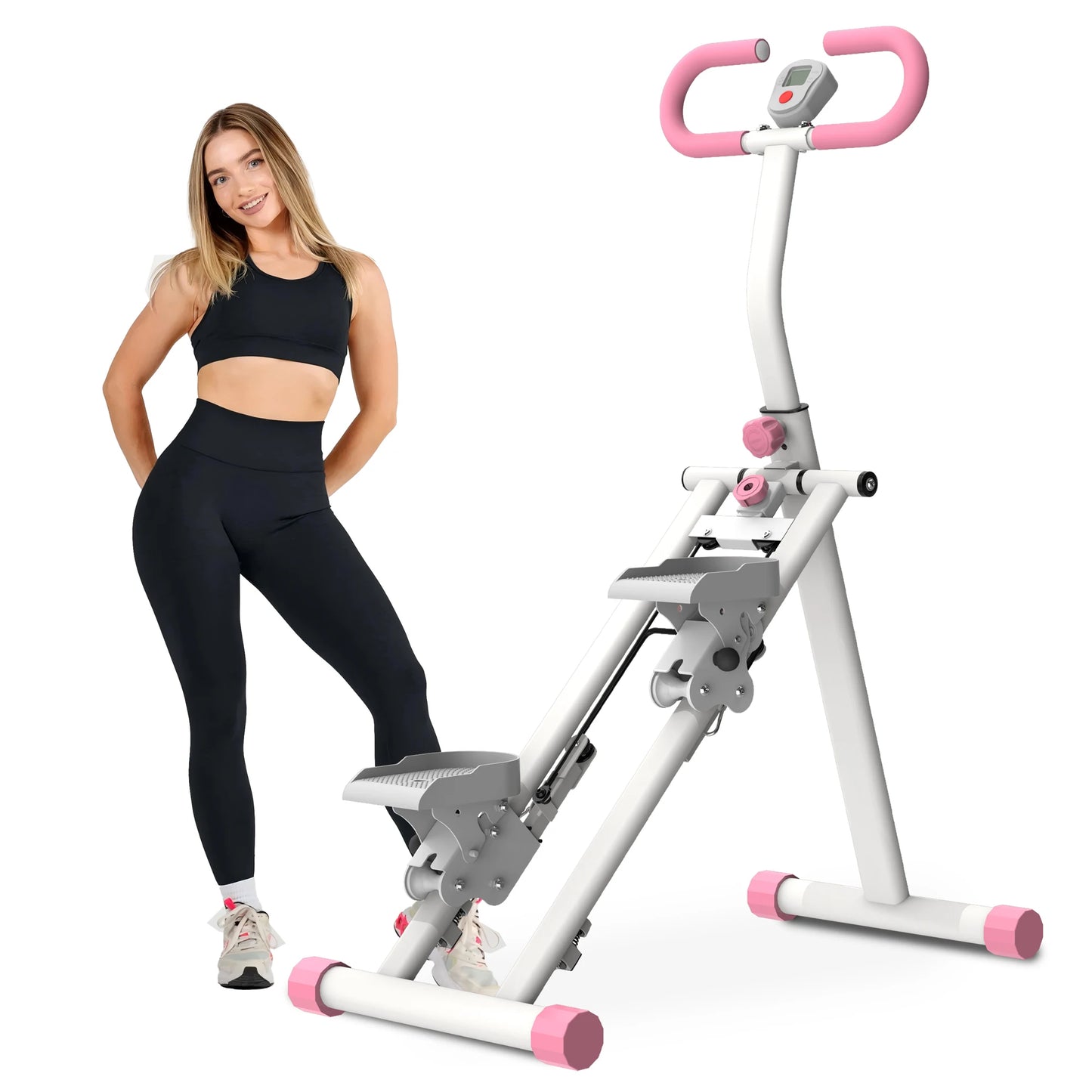 Ye Home Stair Stepper Upgrade Vertical Climber Workout Machine/for Full-Body Exercise, Fitness Equipment with Stable Frame