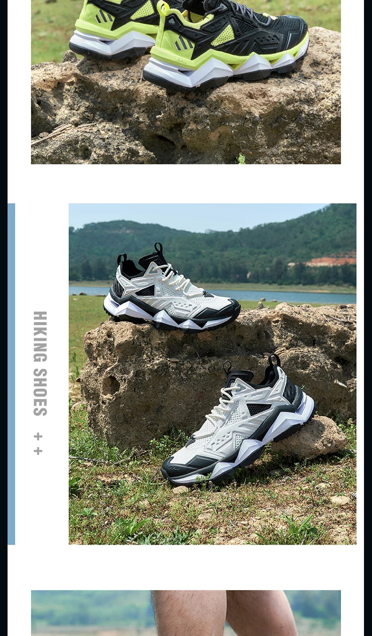 Rax Men Waterproof Hiking Shoes Breathable Hiking Boots/Outdoor Trekking Sports Sneakers Tactical Shoes