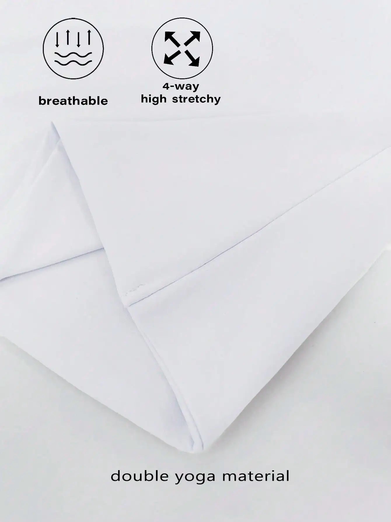 Women's White Solid Round Neck Short Sleeve/Fitted T-Shirt for Summer Casual Wear