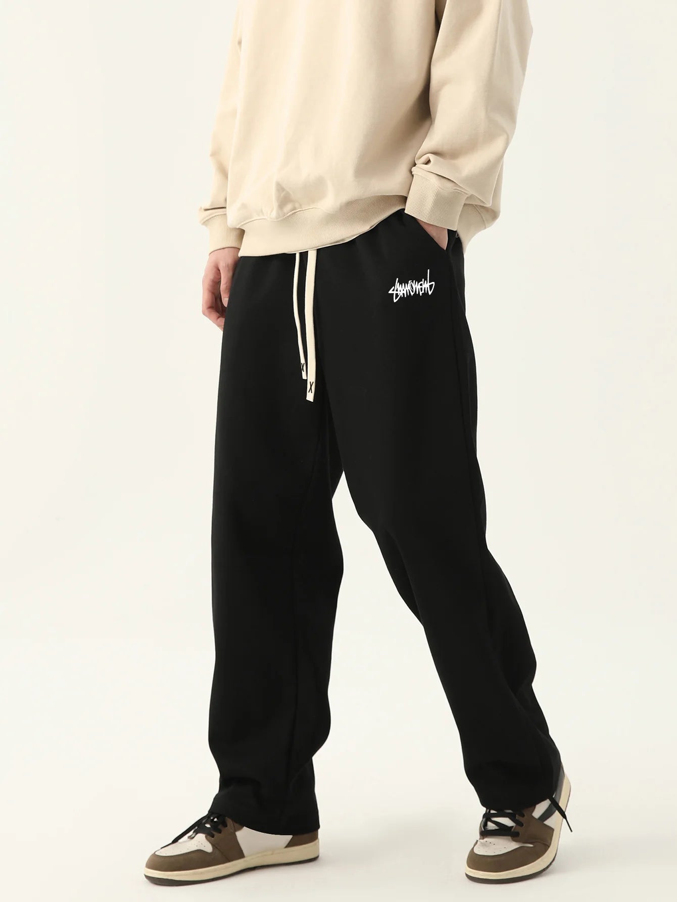 Men's jogging pants baggy pants neutral breathable baggy/outdoor pants fashion design jogging pants new sweatpants