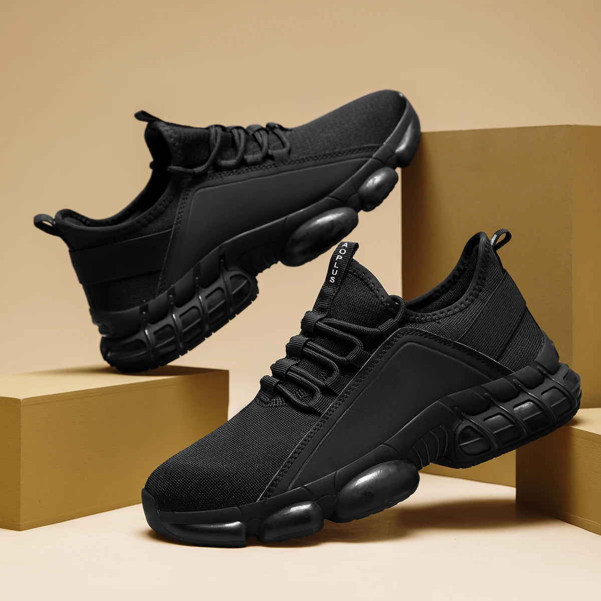 Four-season men's casual sports shoes running shoes anti-slip/wear-resistant and comfortable men's basketball shoes