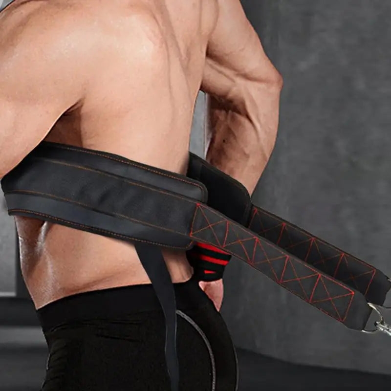 Weight Lifting Belts For Pulling Sled Exercise Pulling Belt/Soft Padding Fitness Equipment For Strength Training