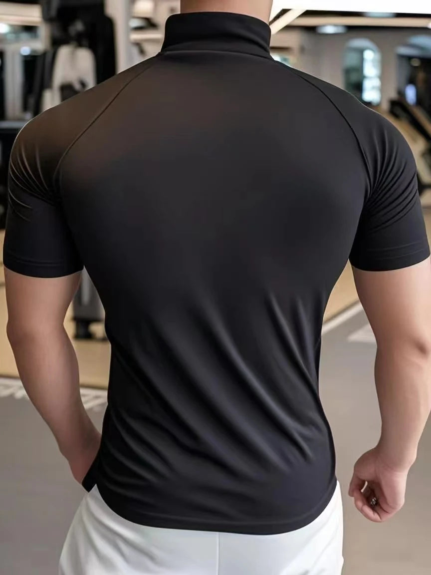 Men's T-shirt A New Fashion Trend For Fitness And Sports/Round-neck T-shirt Simple And Versatile Summer Casual Short-sleeved