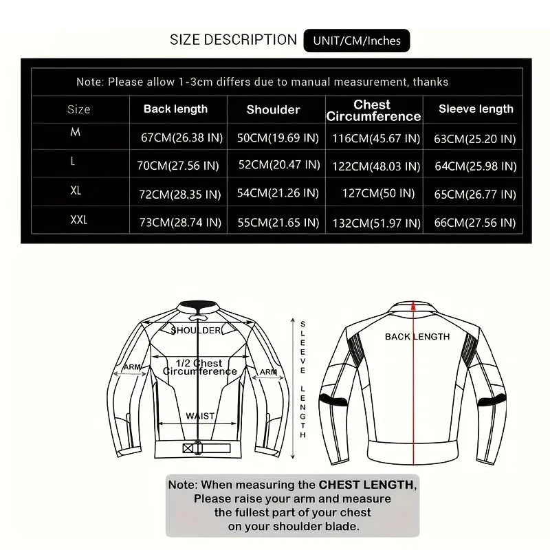 Motorcycle reflective night-time wear jacket/motorcycle protective gear pad jacket