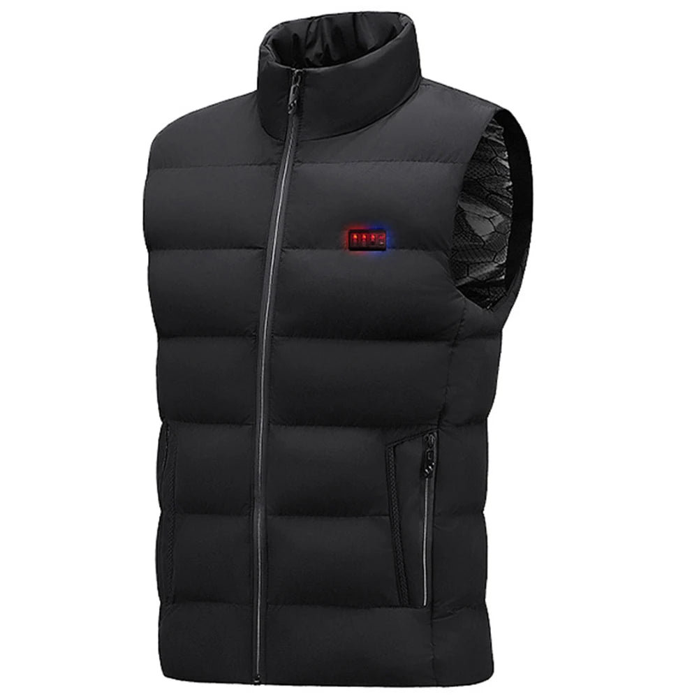 23 Heated Vest Zones Electric Heated Jackets Men Sportswear/Heated Coat Graphene Heat Coat USB Heating Jacket