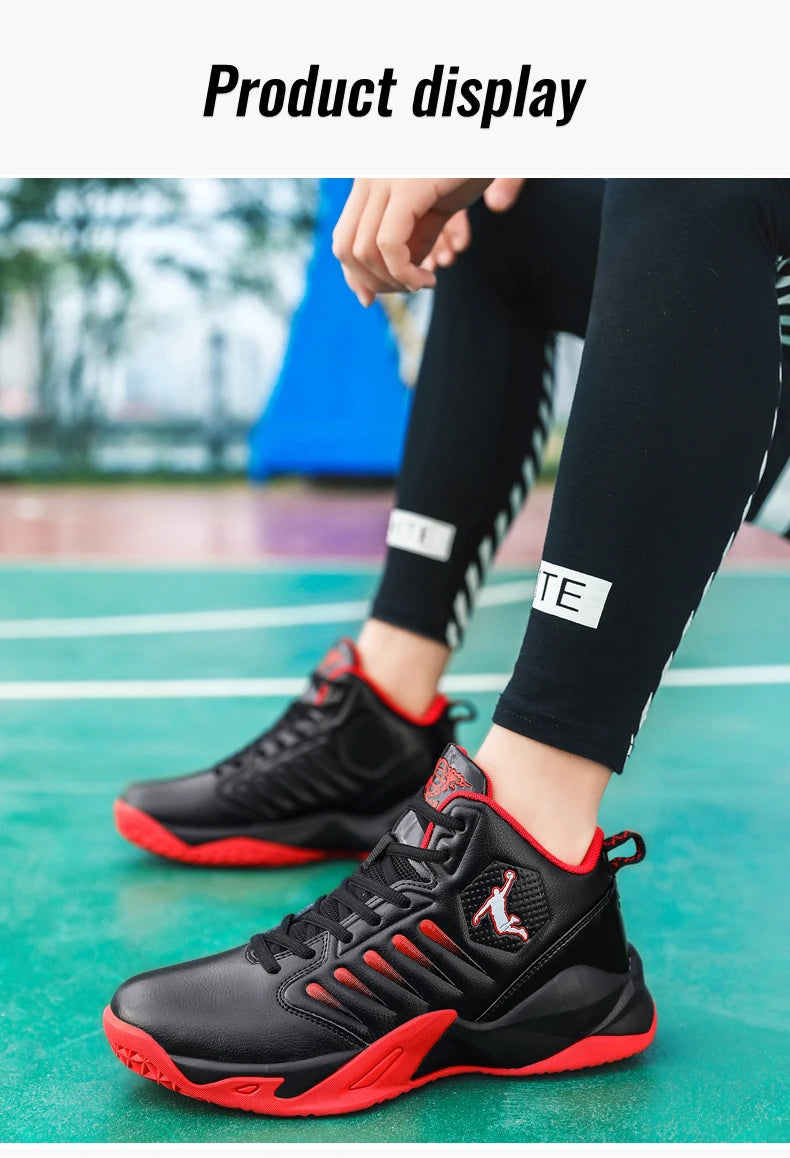 Men's Basketball Shoes Lightweight Breathable Sneakers/Anti Slip Sports Shoes for Running Walking Sneakers