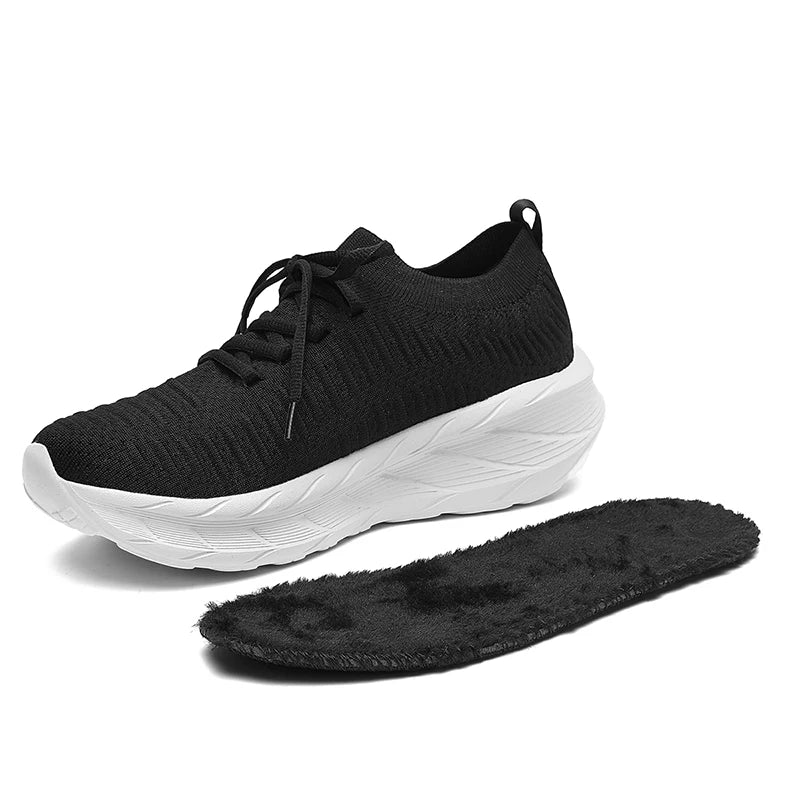 Breathable Men Casual Shoes Lightweight Male Vulcanized Shoes/Outdoor Platform Men's Loafers Soft Mesh Flats Non-slip Sneakers