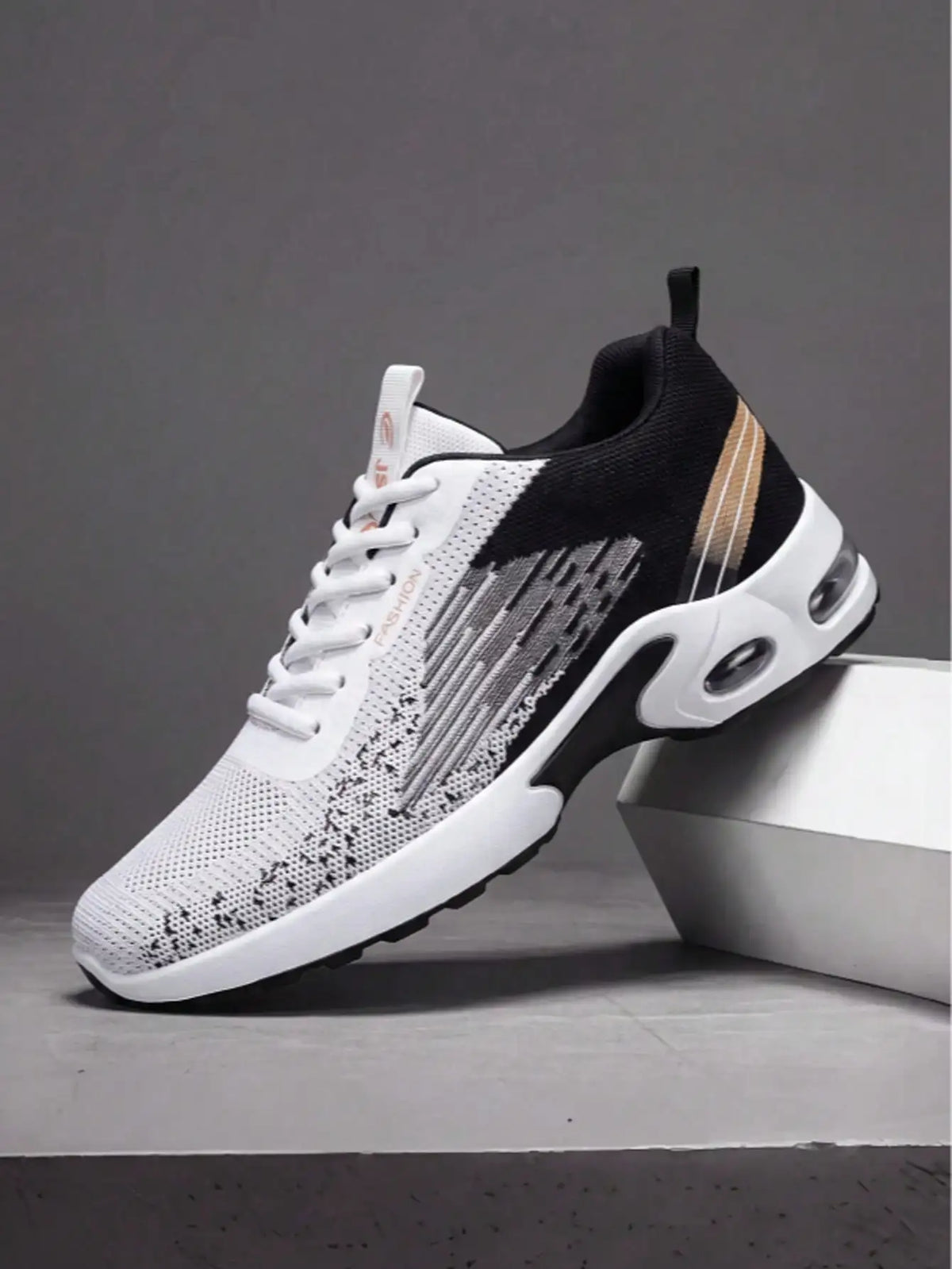 Lightweight Breathable Men's Running Shoes With Shock-Absorbing Sole/Non-Slip Wear-Resistant, Perfect For Daily Workouts