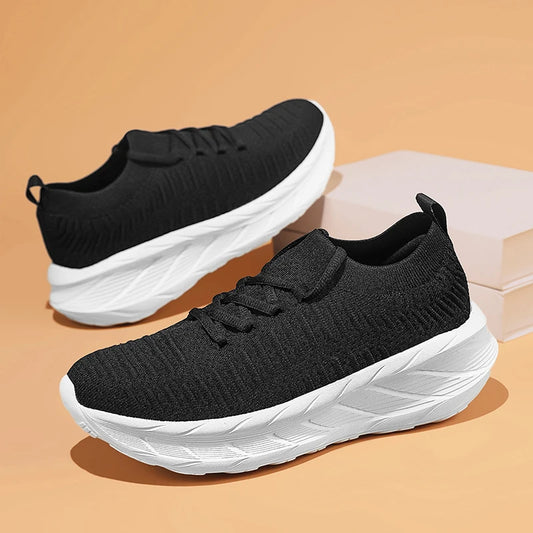 Breathable Men Casual Shoes Lightweight Male Vulcanized Shoes/Outdoor Platform Men's Loafers Soft Mesh Flats Non-slip Sneakers