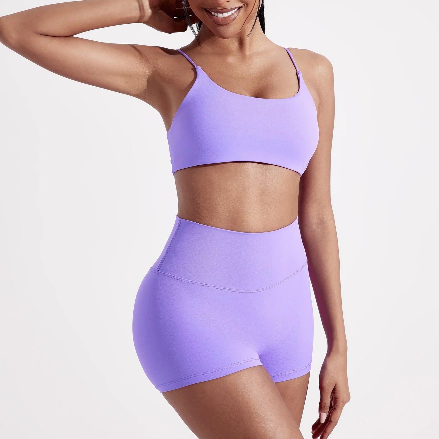 Solid Color Gym Yoga Underwear Women Cross Back Straps/Fitness Bra High Strength Tight Sport Top Comprehensive With Chest Pad