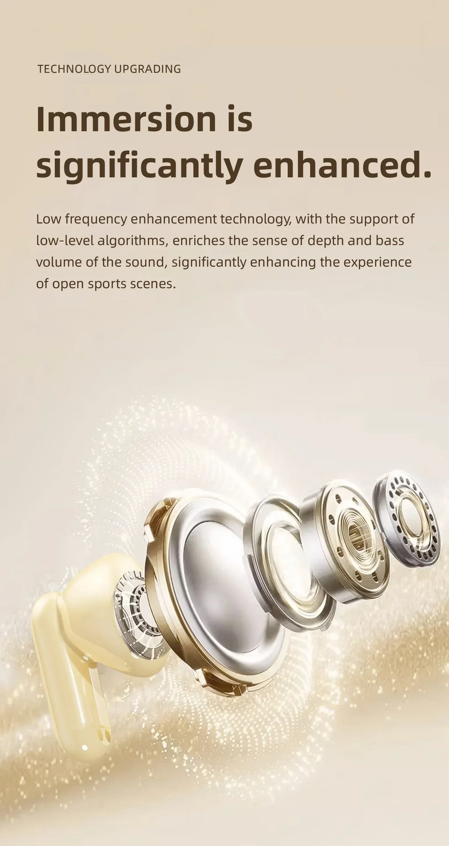 New Dual Wireless Bluetooth Earphones, HiFi Sound Low Latency/Noise Reduction Earbuds for iPhone Android