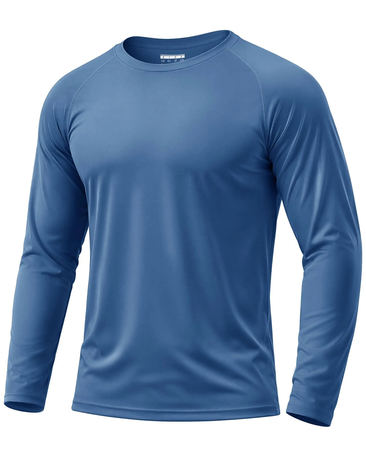 Men's Sun Protection Shirt UPF 50+ Long Sleeve/Quick Dry Performance T-Shirt for Running Workout Golf