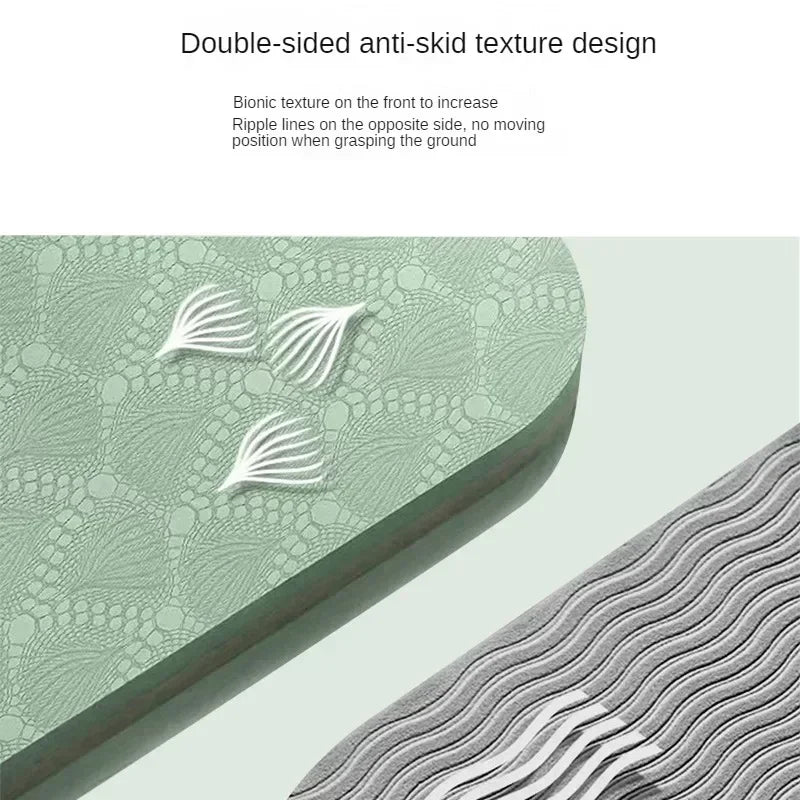 Collection Foldable Yoga Mat Eco Friendly TPE Folding/Travel Fitness Mat Double Sided Non-slip for Yoga Good