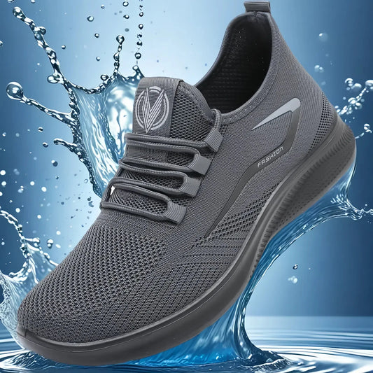Breathable Mesh Casual Shoes for Men/Lightweight Non-Slip Walking Sneakers