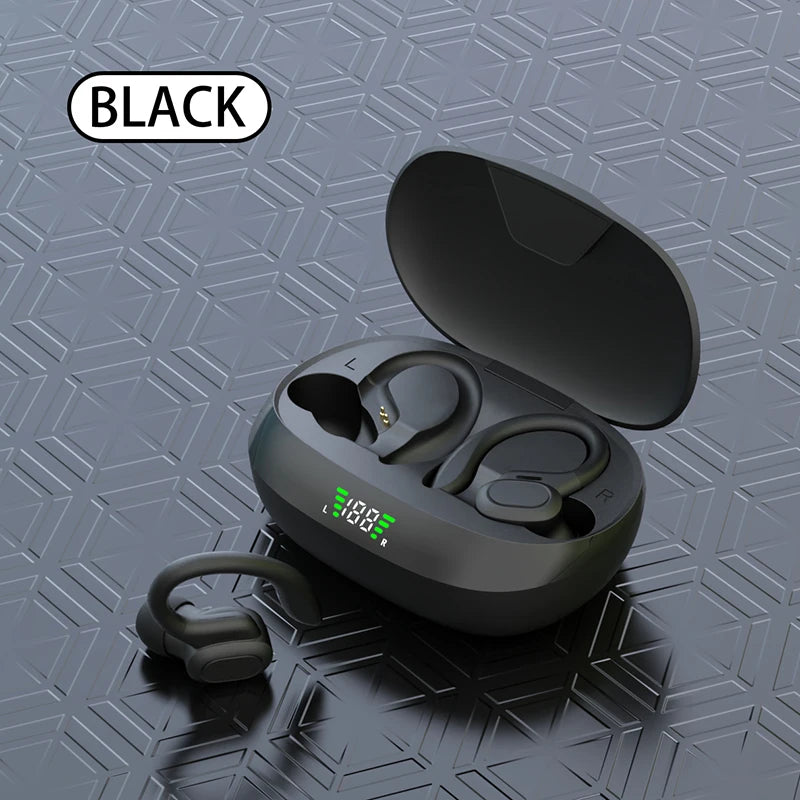 SHUKE Bluetooth Earbuds Wireless Earphones Sport EarHook Headset/9D Hifi Stereo Sound Waterproof Headphones In Ear With Micphone