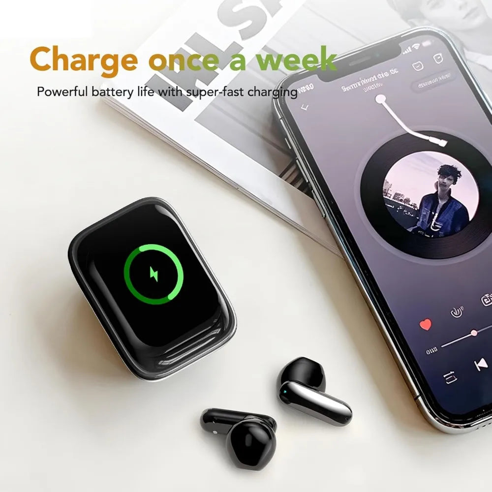 Real-Time Language Translator Earbuds Wireless Headphones/with Touch Screen Bluetooth Earphones for Travel and Learning