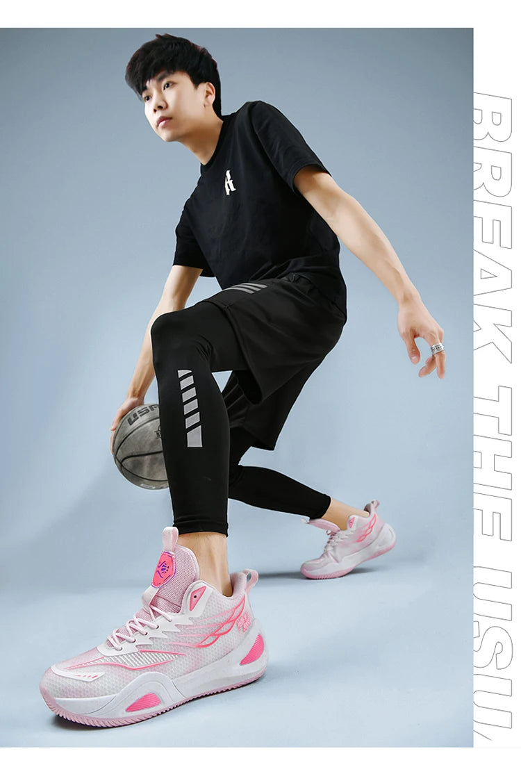 High Quality Sneakers Men Basketball Shoes Light Sports Shoes/Trainer Women Breathable Athletic Outdoor