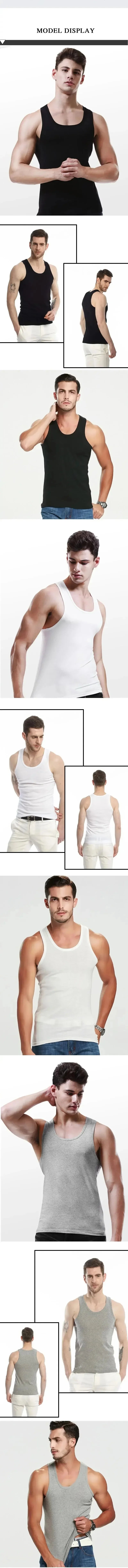 Lightweight Cotton Tight Vest Sports Casual Family/Outdoor Tight Top Breathable Quick Drying Vest