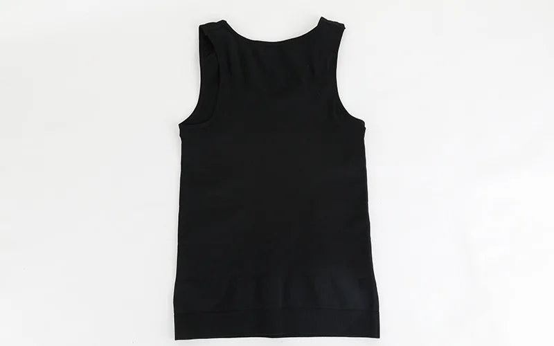 3 PCS Men Sleeveless Compression Vest Solid Slimming Body Shaper/Shirt Gym Workout T Shirt Tummy Control  Tank Tops