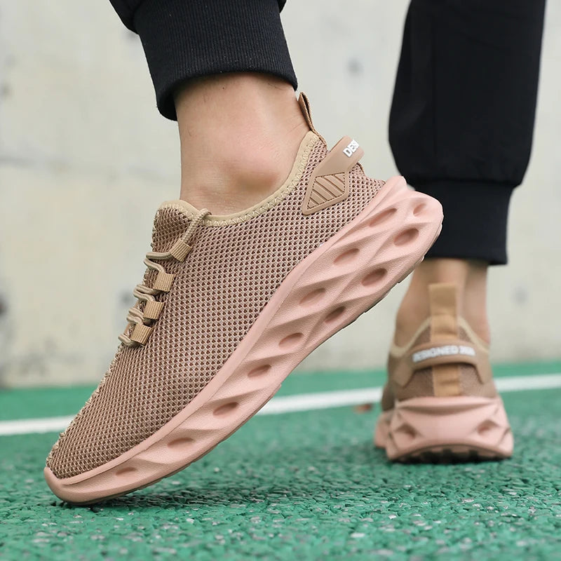 Man Running Shoes Comfortable Breathable Men's Sneakers Casual/Antiskid Wear-resistant Jogging Men Women Outdoor Sports