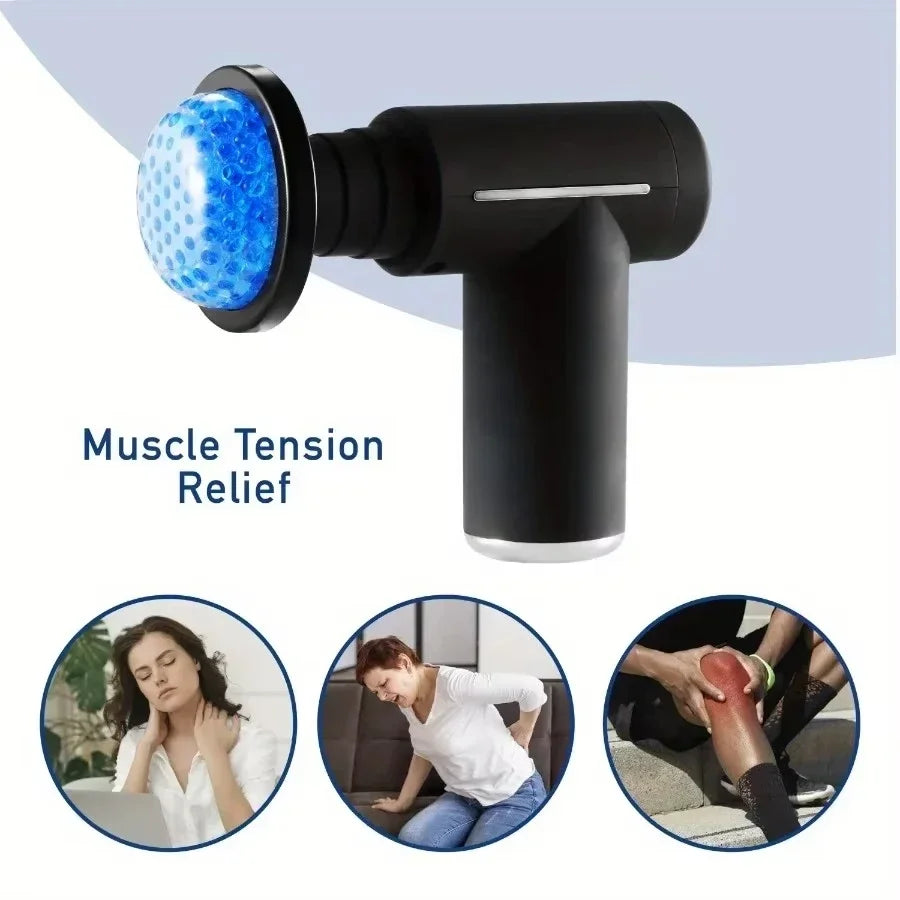 Cordless Hot and Cold Percussion/Deep Tissue Massager Gun 6 Intensity Levels
