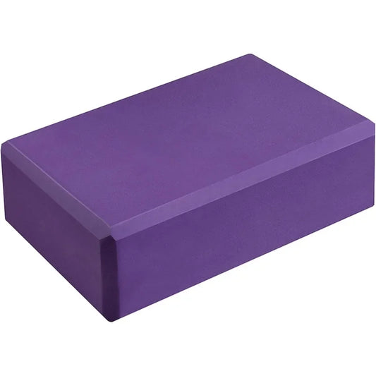 Hello Fit 3" Yoga Block 20 Pack Bulk EVA Foam Yoga Blocks/Firm and Supportive Yoga Brick Balance Foam, 3" x 6" x 9",Assorted