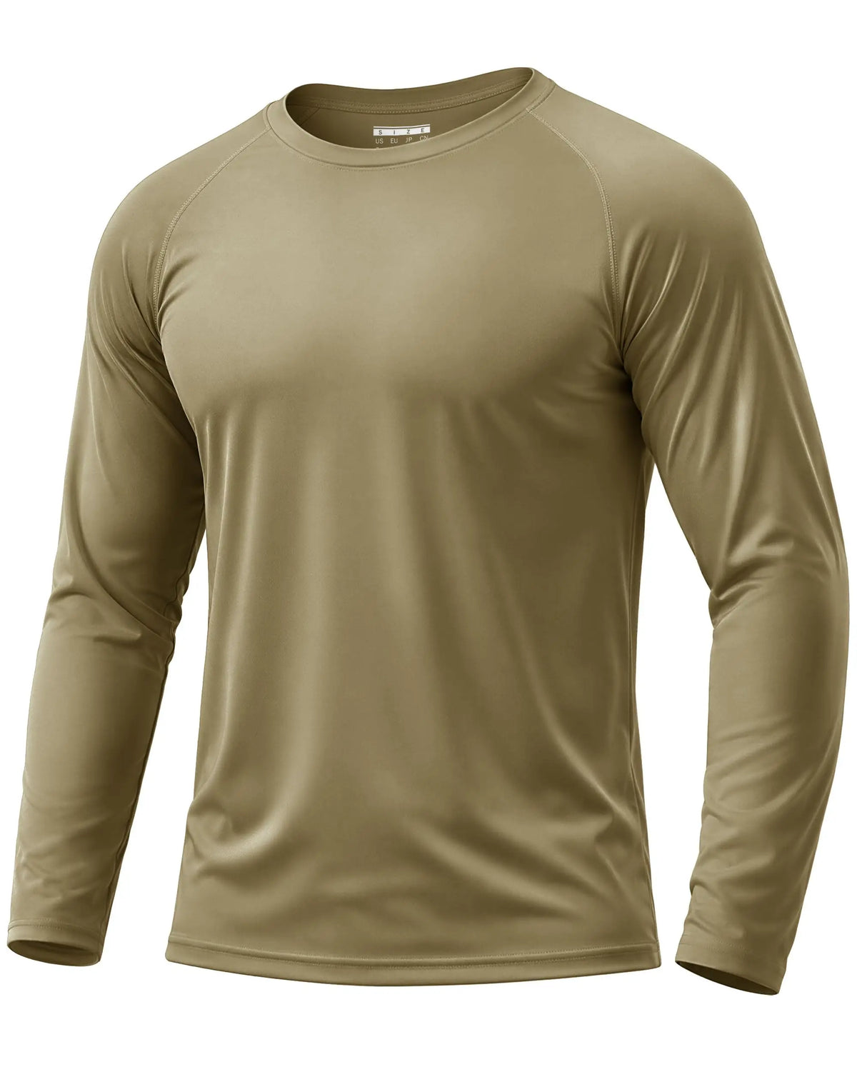 Men's Sun Protection Shirt UPF 50+ Long Sleeve/Quick Dry Performance T-Shirt for Running Workout Golf