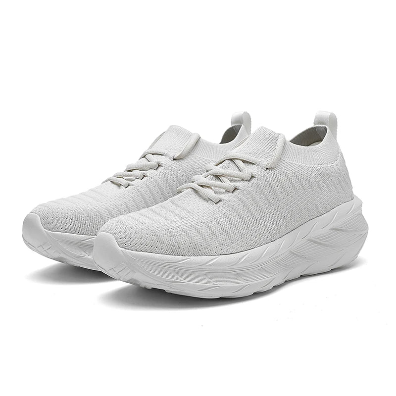 Breathable Men Casual Shoes Lightweight Male Vulcanized Shoes/Outdoor Platform Men's Loafers Soft Mesh Flats Non-slip Sneakers