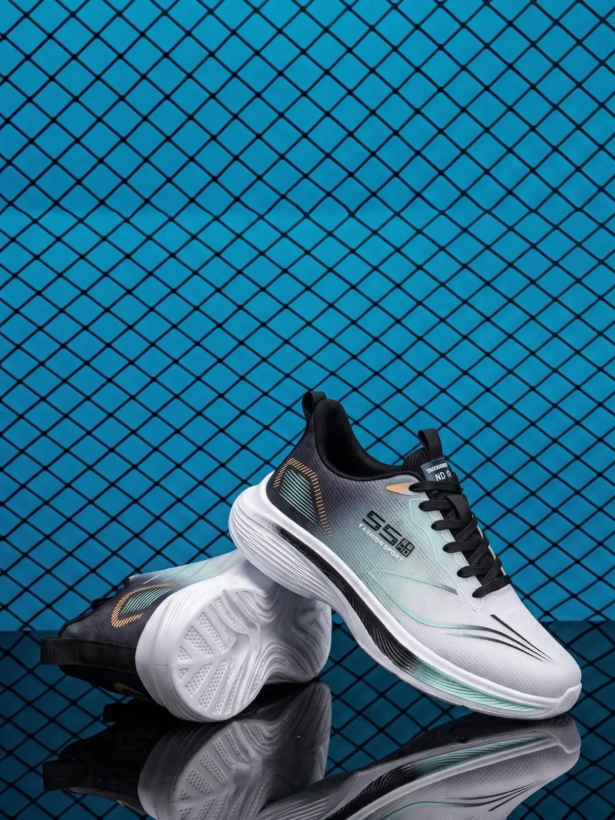 Lightweight Breathable Men's Running Shoes With Shock-Absorbing Sole/Non-Slip Wear-Resistant, Perfect For Daily Workouts