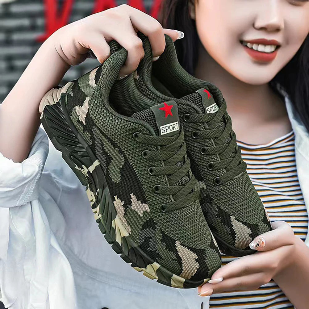 Mens and Womens Camouflage Sneakers/Casual Running Shoes
