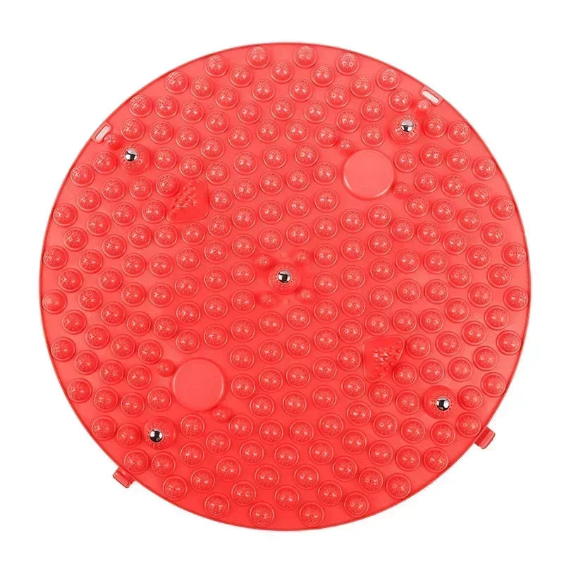 Foot Yoga Massage Acupressure Board Mat Muscle Relaxation Round Exercise Mat/Fitness Foot Training Acupuncture Physiotherapy