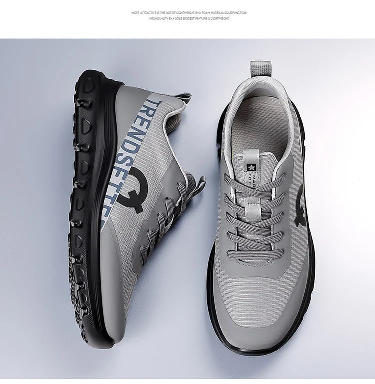 Men Sports Shoes Luxury Casual Sneakers Mesh Running Shoes Summer/Lightweight Platform Fashion Basketball Walking Shoes for Men