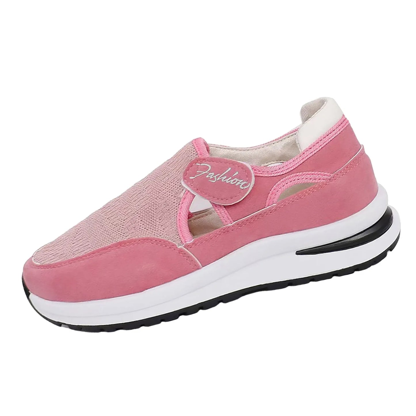 Women Sports Shoes Comfortable Soft Sole Flat Bottomed Low Cut/Mesh Breathable Women Casual Shoes Walking Sneakers