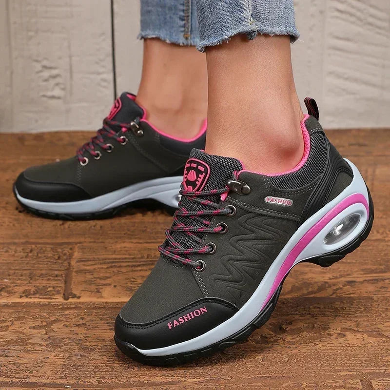 New Vulcanized Women's Shoes Fashionable Luxurious Design Breathable/Platform Shoes Comfortable Outdoor Hiking Women's Sneakers