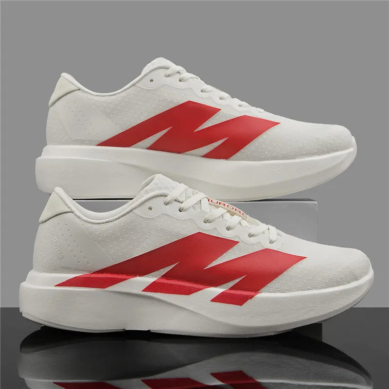 Men Ultra Light Running Shoes Breathable Athletic Sneakers/Shock Absorption Marathon Jogging Training Casual Sports Shoes for Men