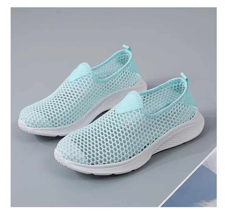 Lightweight Shoe Women's Shoes Summer Breathable Thin Mesh/Casual Shoes Soft Soled Sneakers Women Shoes