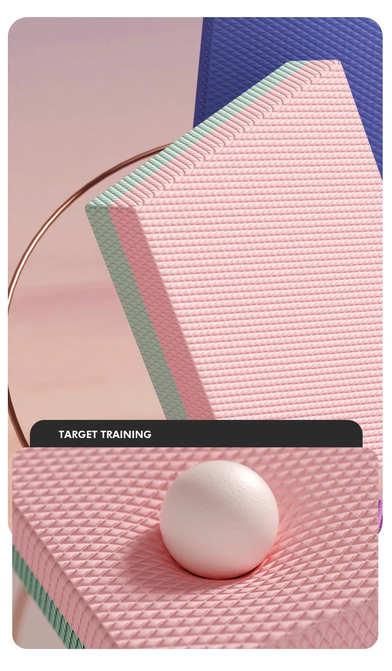Balance Pad Non-Slip Foam Mat Ankles Knee Pad Cushion/Core Balance Strength Stability Training Fitness Yoga Pad Yoga & Fitness