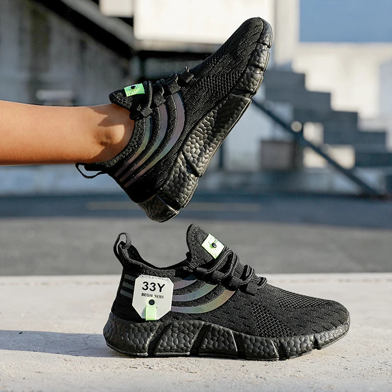 Women Casual Sports Shoes Breathable Lightweight Sneakers Anti-slip/Flats Outdoor Running Walking Shoes Female Vulcanized Shoes