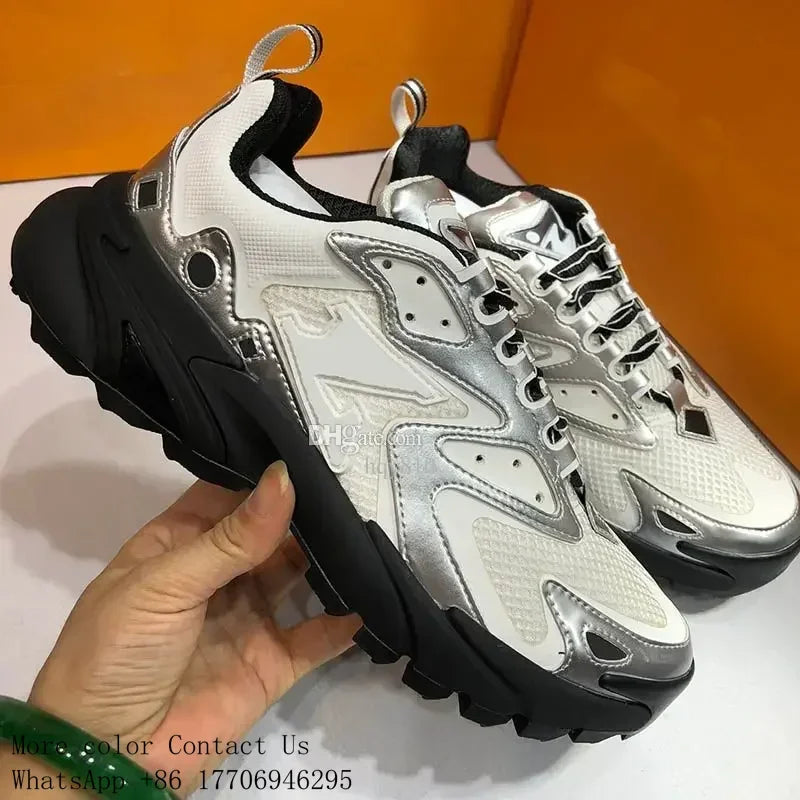 Designer B30 Runner Men's Sneakers Fashion mesh suede/stitching casual  sneakers Men's outdoor B22 jogging shoes