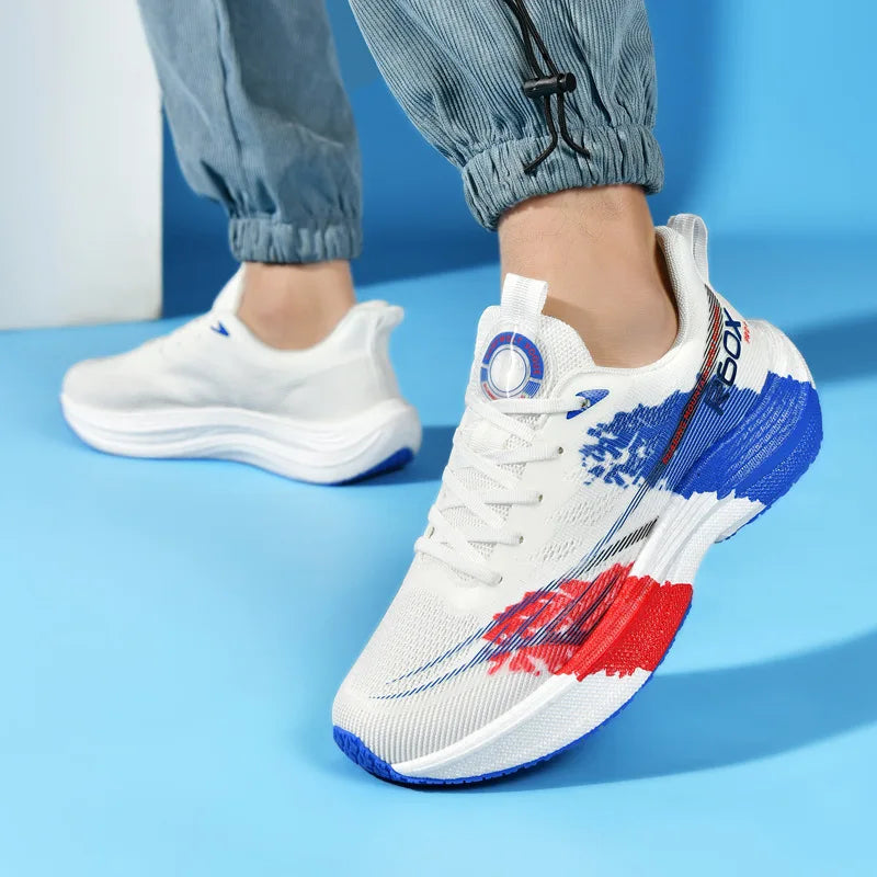 New Spring/Summer Carbon Plate Sports Casual Shoes for Men/Extra Large Size Running Shoes Versatile for Outdoor Use