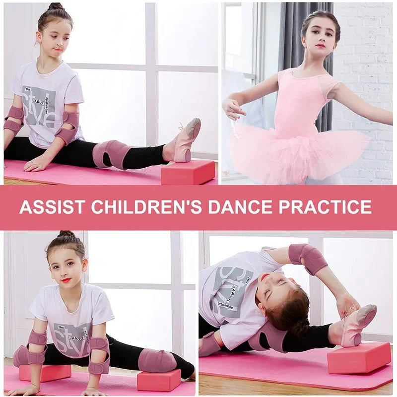 1PCYoga Building Blocks Cubes Pilates Bricks Reinforcement Sport Yoga Supplies/Exercise Home Exercise Equipment Fitness Block