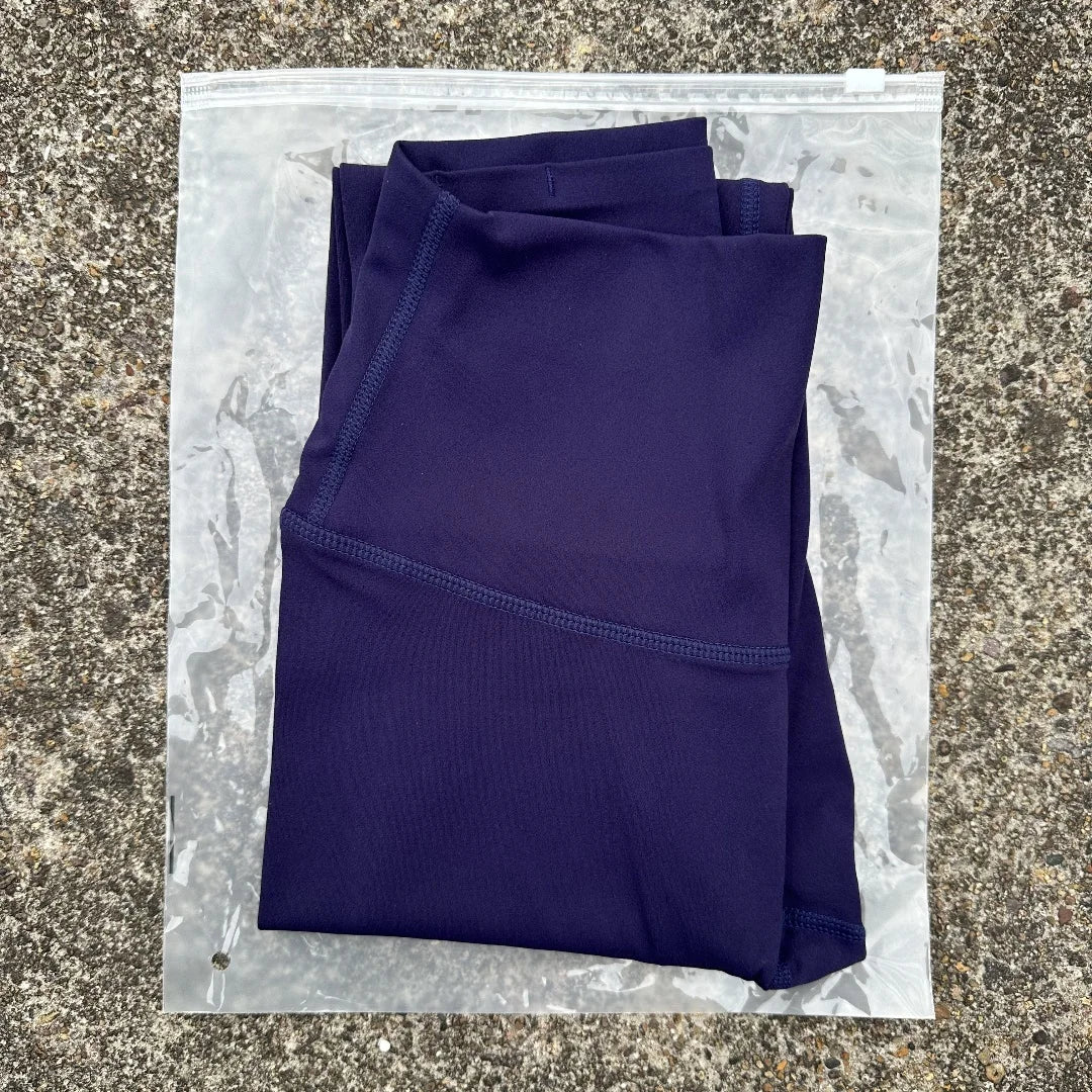 Solid Color Back Waist Pocket High Waist Yoga Legging Women Sport/Cropped Pants Butter Athletic Gym Comprehensive Training Jog