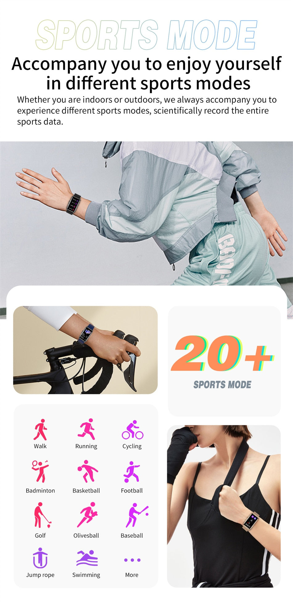 2023 New Sports Smart Watch Women/1.47-inch Full Touch Fitness Tracker IP67 Waterproof