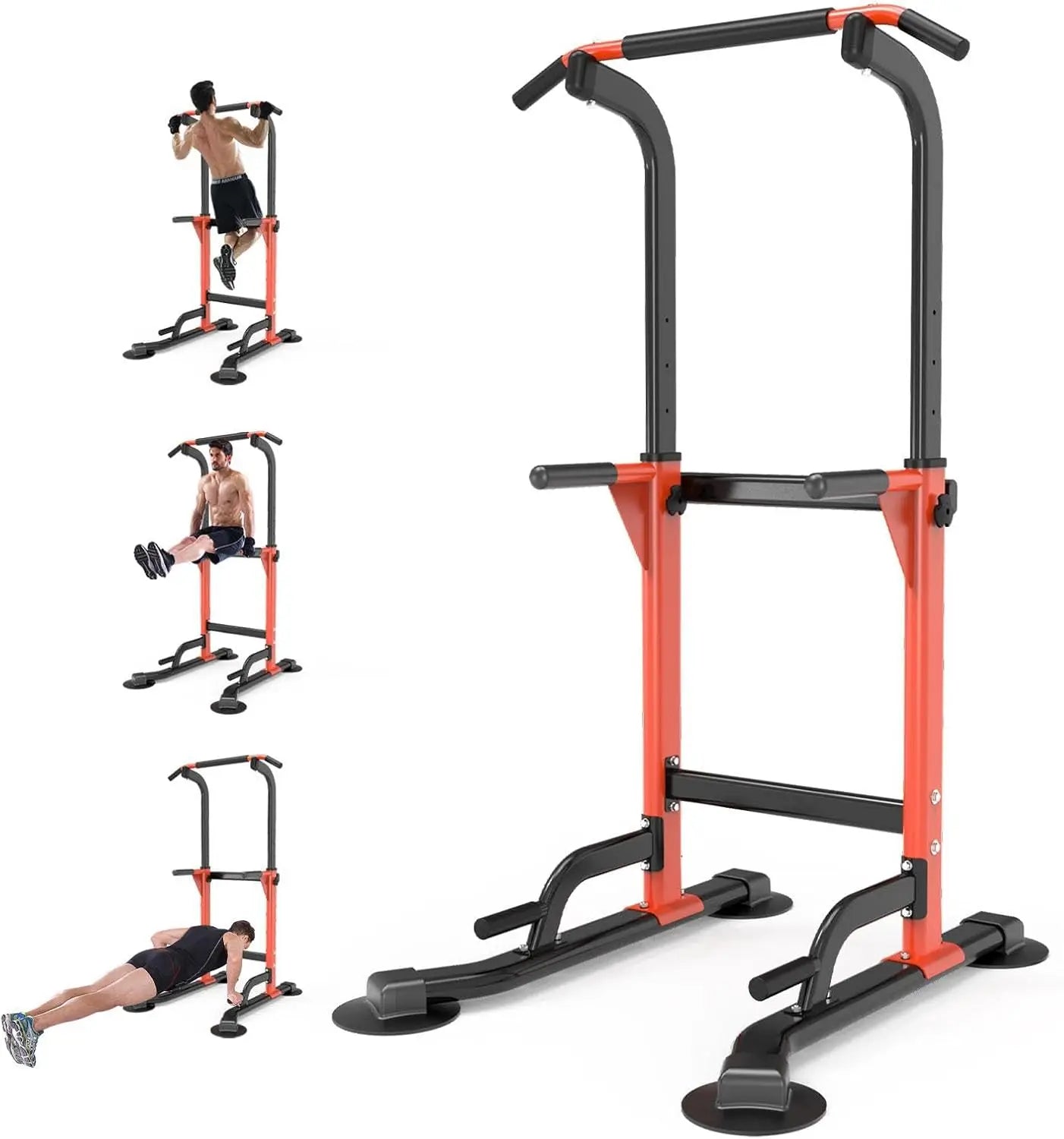 Dip Station For Home Gym Strength Training Fitness/Workout Station Chin-Ups Push-Ups Pull-Ups Dip-Ups 330LBS