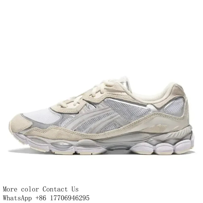 NYC Gel Designer Sneakers Men's Running Graphite Grey Black/Hidden NY Ink Ivory Mid Sheet Rock Indigo Men Shoes