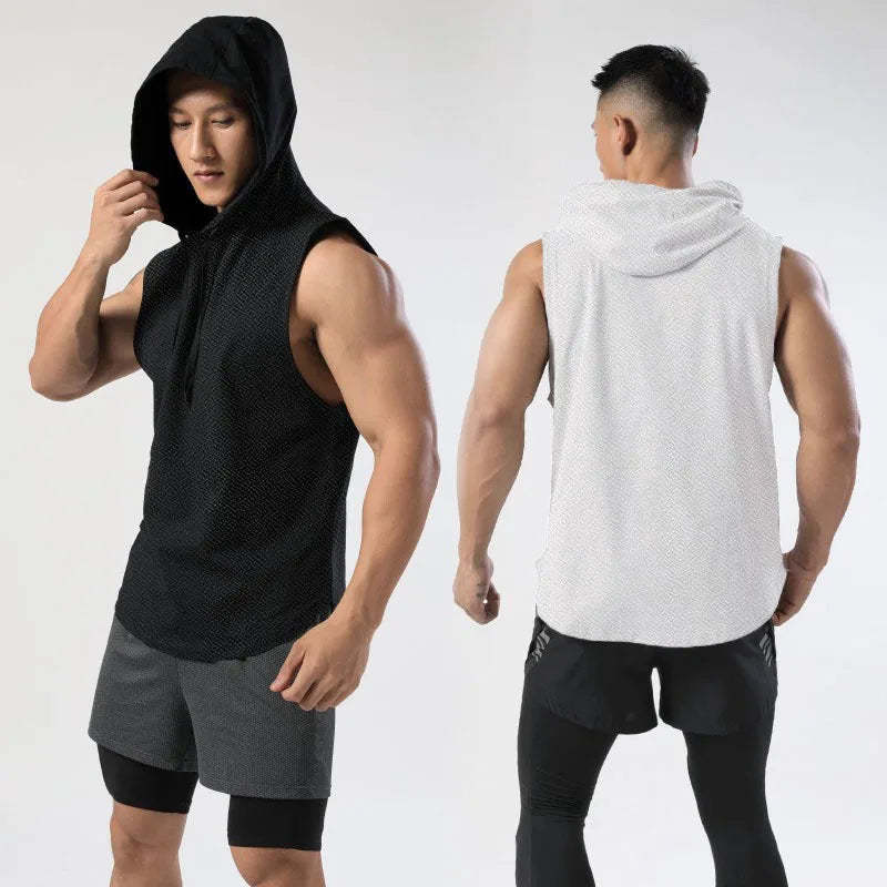 Summer Men Gym Tank Top Quick Dry Sleeveless Shirt Basketball/Running Vest Casual t-Shirts Fitness Bodybuilding Top Man Clothes