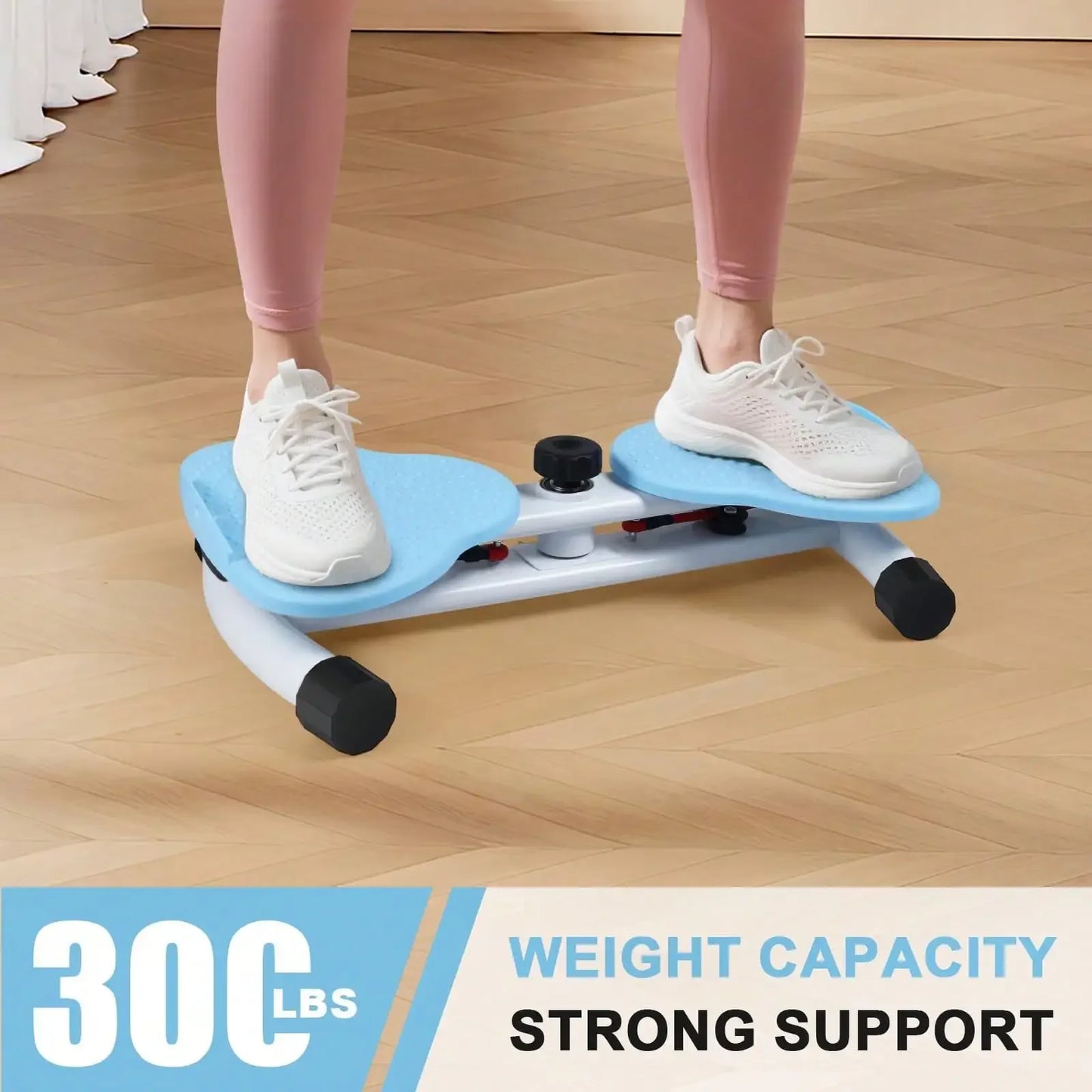 Twist Waist Disc Board with Resistance Bands, Multifunctional Home/Fitness Foot‑Twist Exercise Machine, Portable Waist‑Shaping